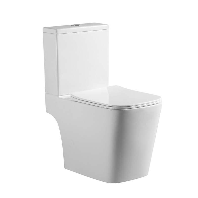 Close Coupled Toilet — Square