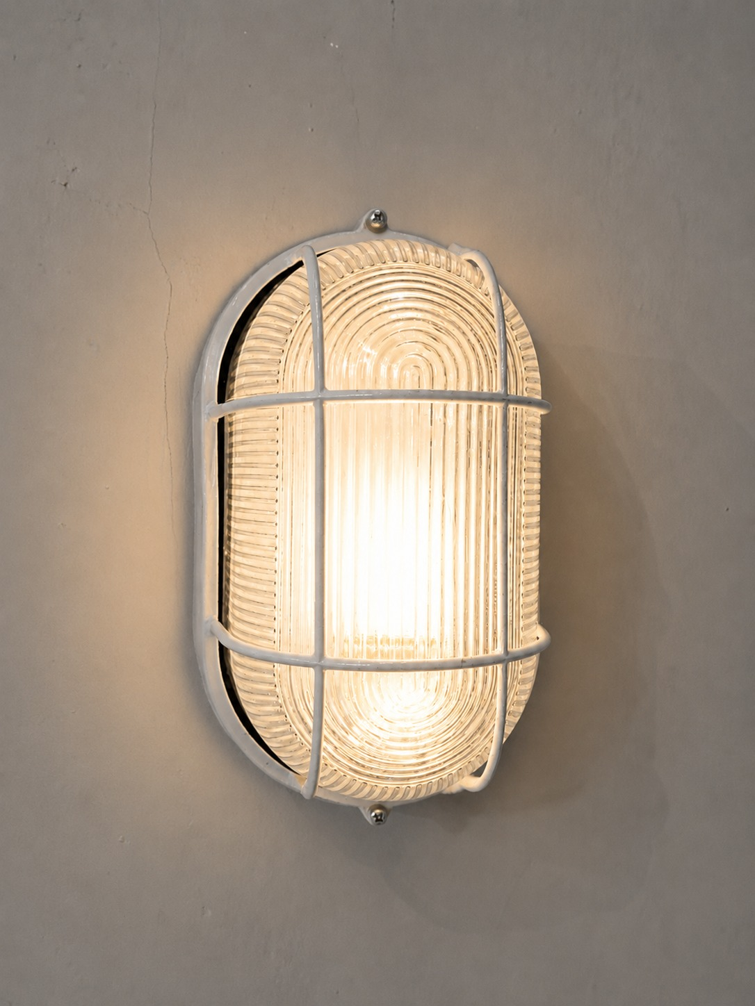 Durawall Light Fitting Caged