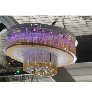 Remote Controlled Chandelier with colour