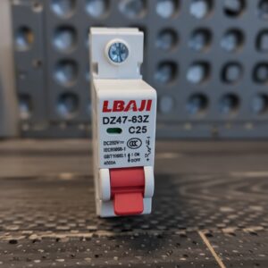 25A CHINT MCB SINGLE POLE